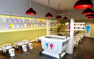 Modern Toilet Restaurant, Тайвань.